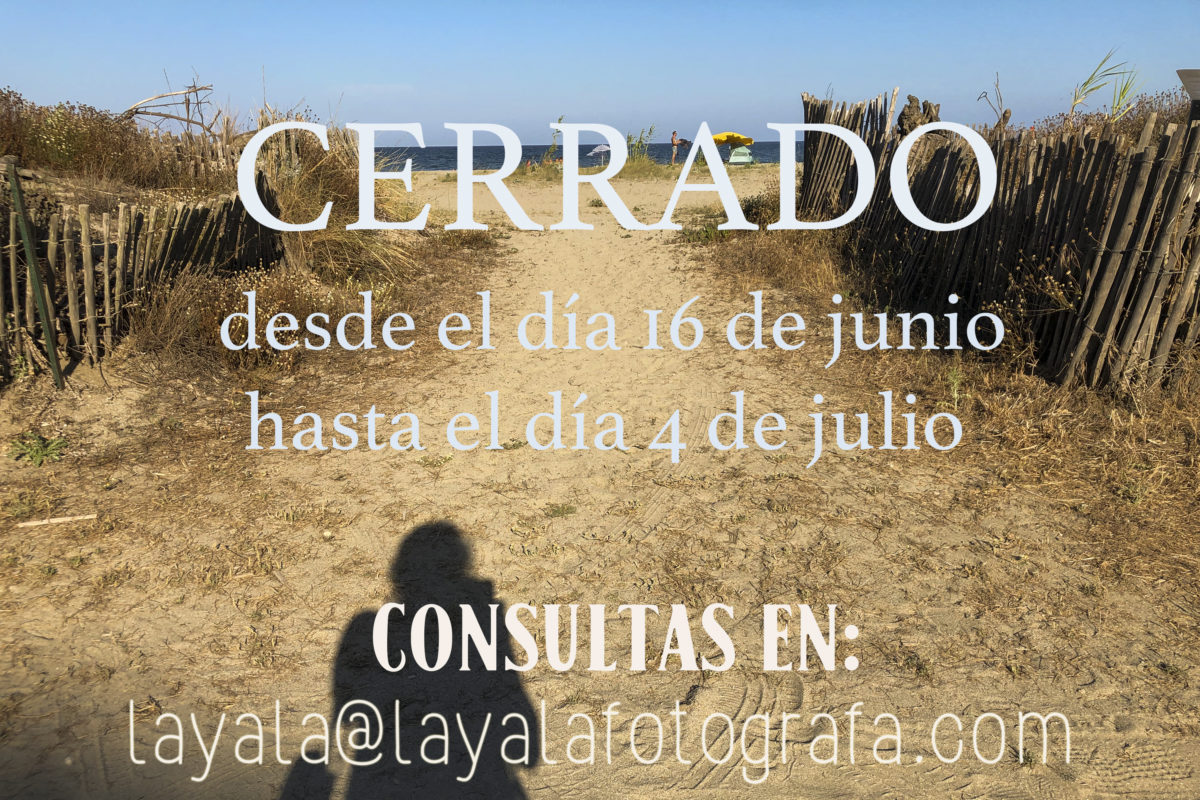 cerrado por vacaciones