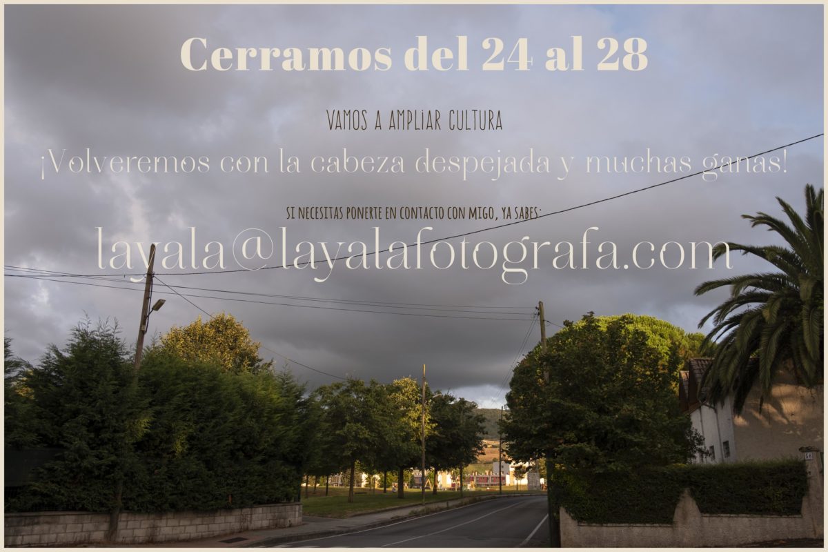 cerrado del 24 al 28